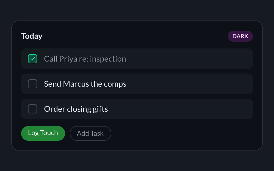 Dark Theme preview