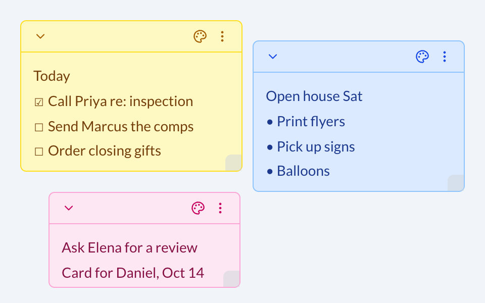 Sticky Notes preview