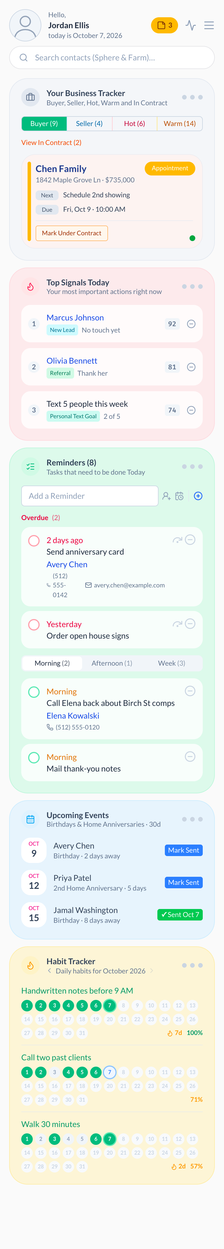 Today on mobile